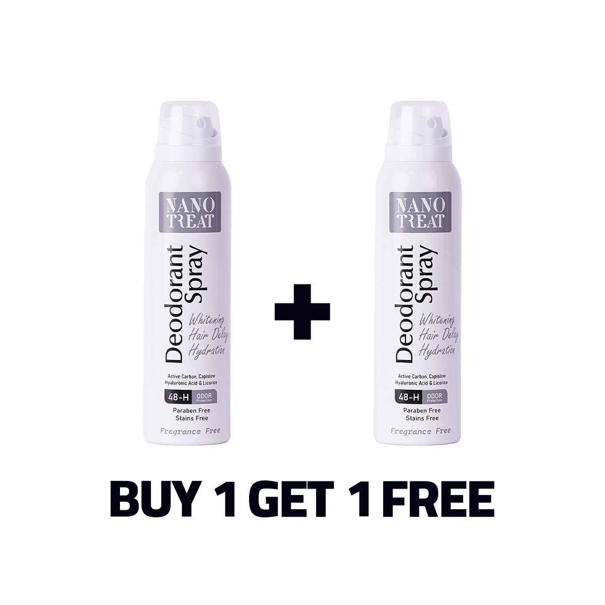 Deodorant Whitening Spray fregrance free