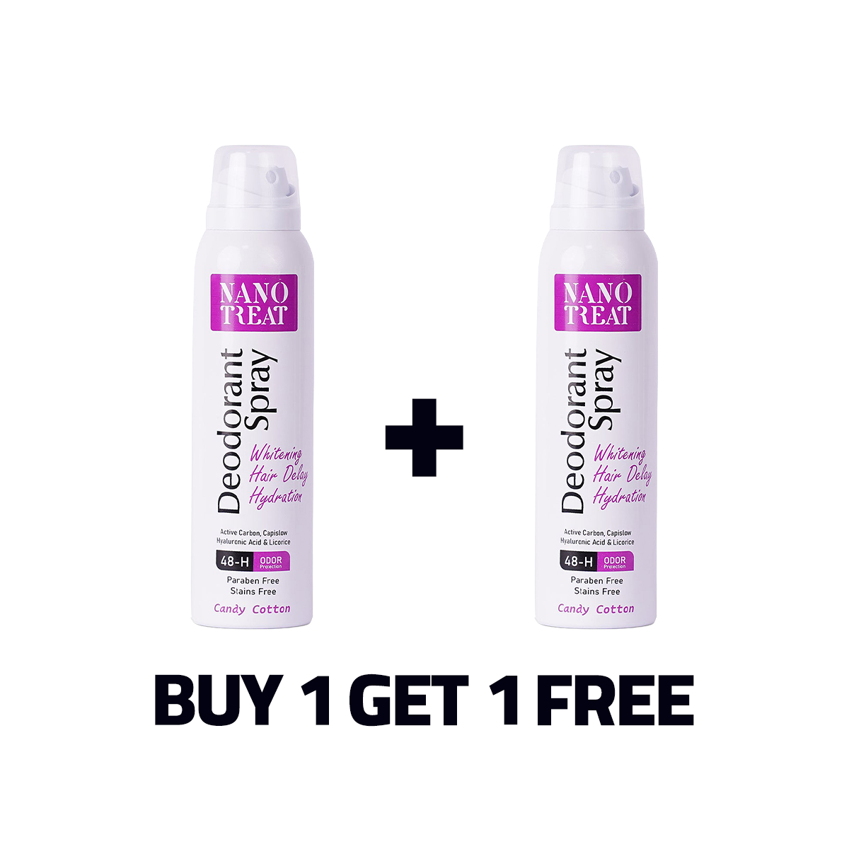 Deodorant Whitening Spray candy cotton
