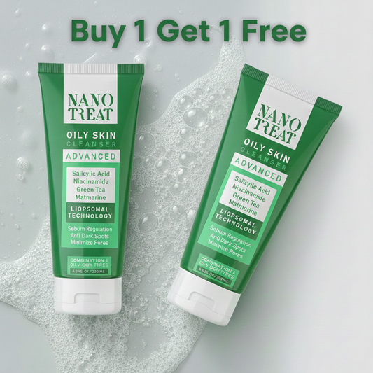 Nanotreat Oily Skin Cleanser Offer 1+1 Free