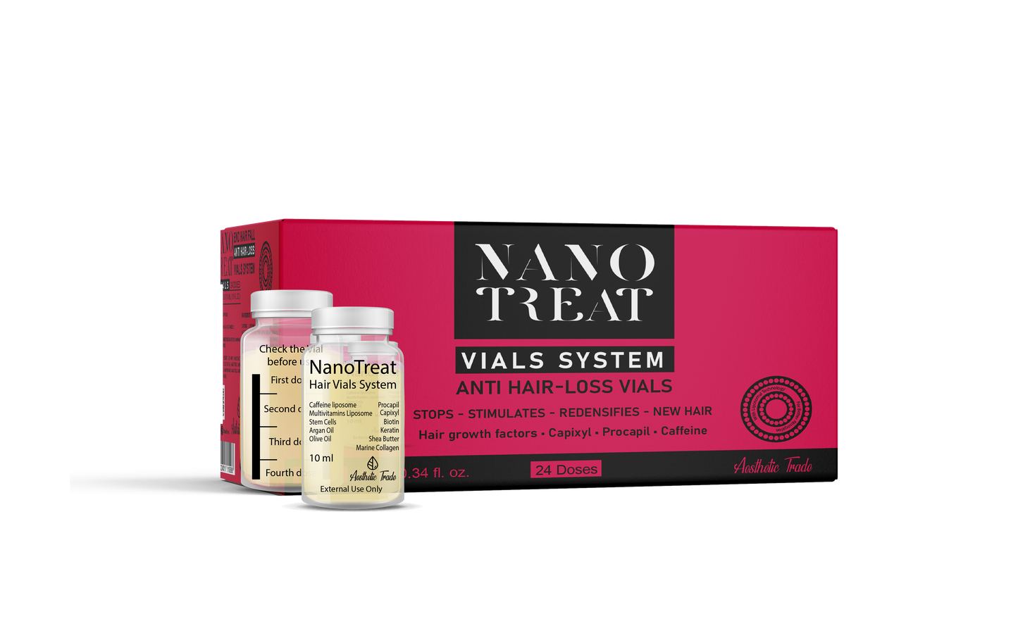 Anti Hair Loss Vials System