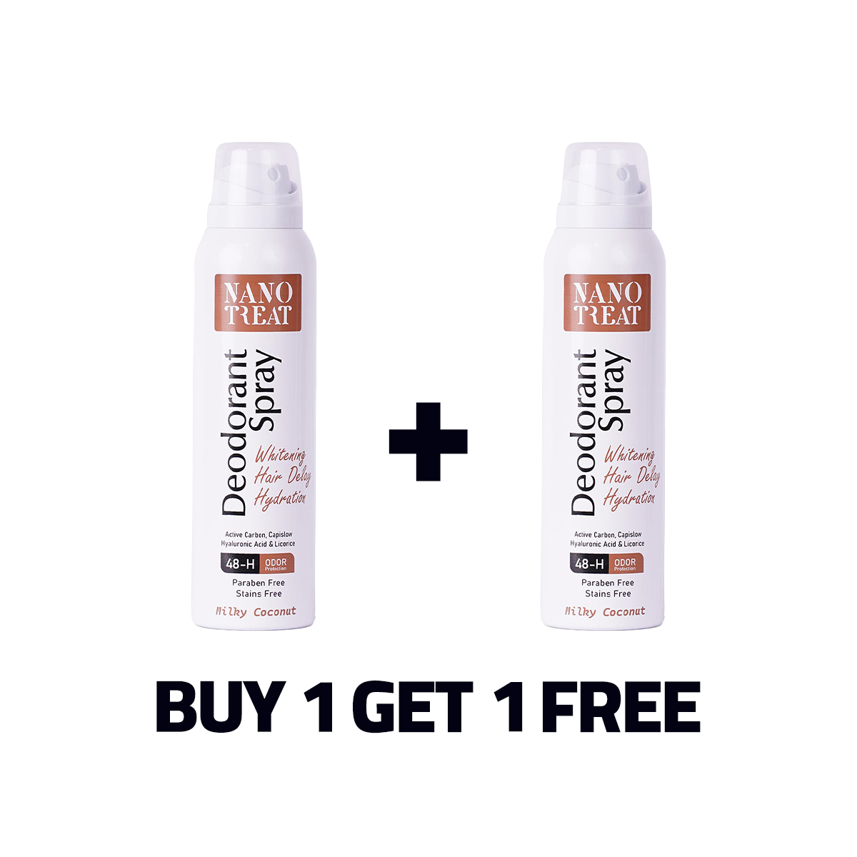 Deodorant Whitening Spray milky coconut