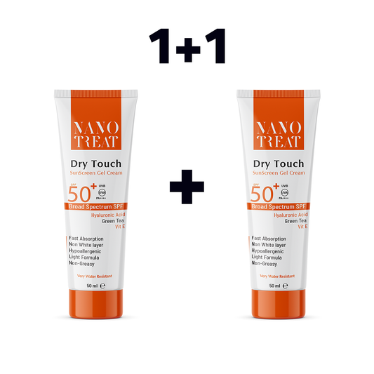 NanoTreat Sunscreen Dry Touch Cream 1+1