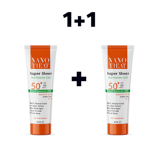 SunScreen Super Sheer Transparent  Gel 1+1