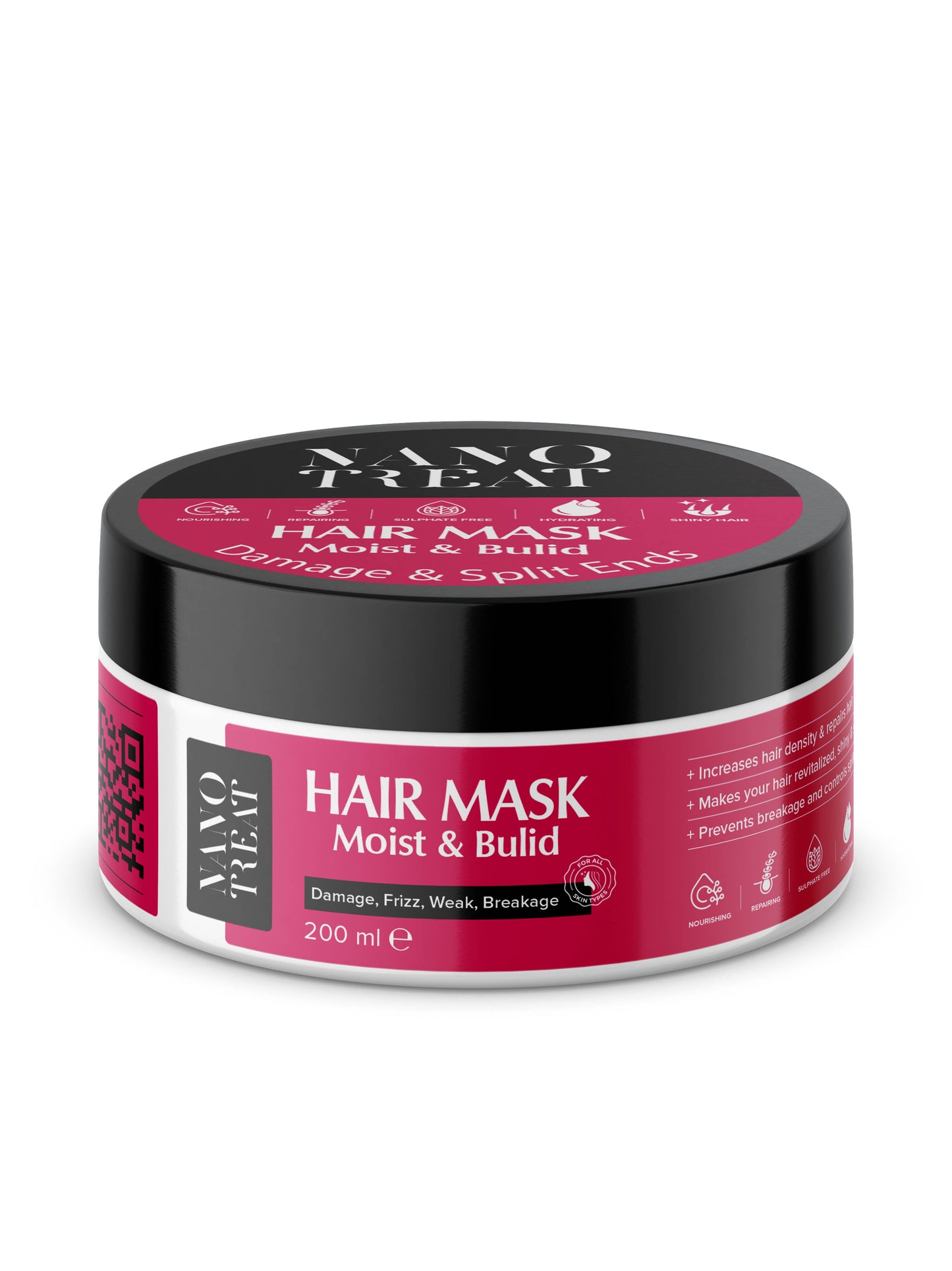 Hair Mask Moist & Build