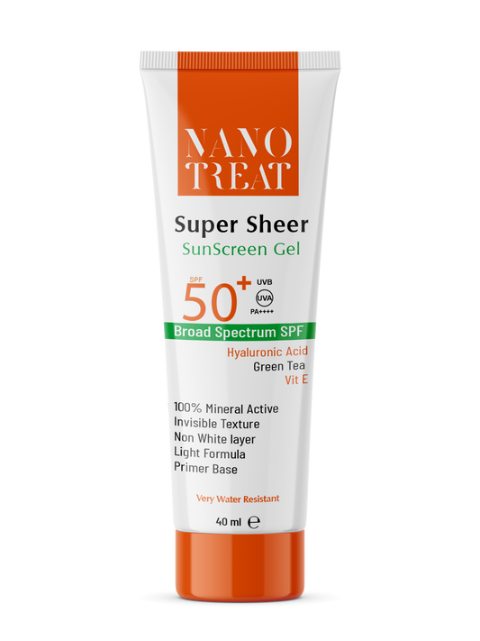 Sunscreen Super Sheer Transparent Gel SPF 50+
