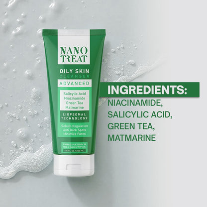 Nanotreat Oily Skin Cleanser Offer 1+1 Free